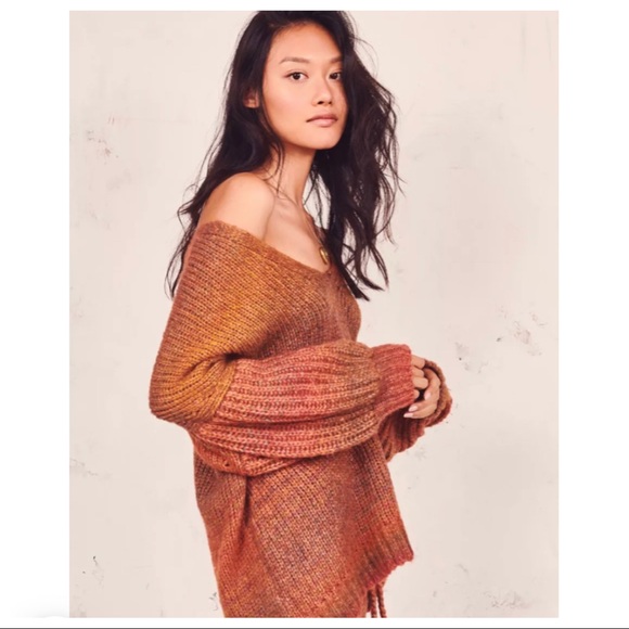 🥂SOLD LOVESHACKFANCY Rio Russet Pullover Sweater - Picture 5 of 14